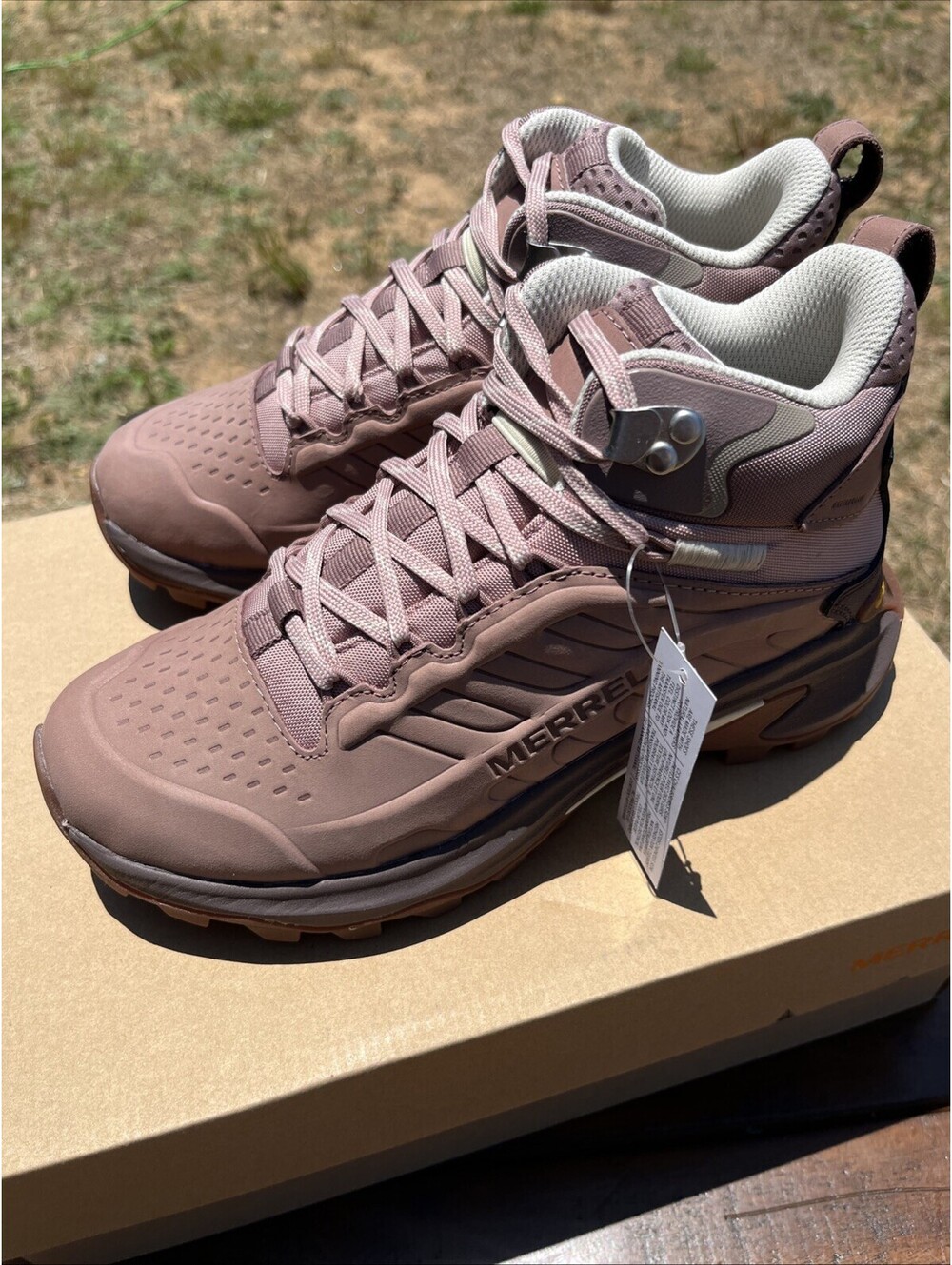 New - Merrell Women Moab Speed 2 LTR Mid WP Size 6 Boots Shoes Booties $195 MSRP